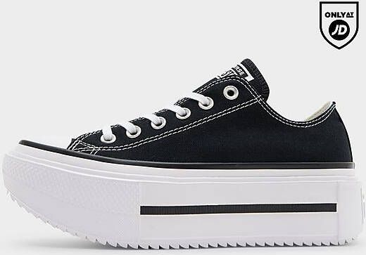 Converse Lift Ox Double Stack Dames Black- Dames Black