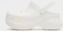 Crocs W Classic Bae Clog 206302-100 Vrouwen Wit slippers - Thumbnail 2