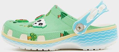Crocs Classic Clog Animal Crossing Children Groen