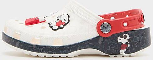 Crocs Peanuts Classic Clog Slides & Sandalen in wit formaten: 28 29