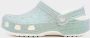 Crocs Kid's Classic Iridescent Glitter Sandalen maat 23-24 grijs - Thumbnail 6
