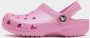 Crocs Kid's Classic Glitter Clog Sandalen maat C10 roze - Thumbnail 3