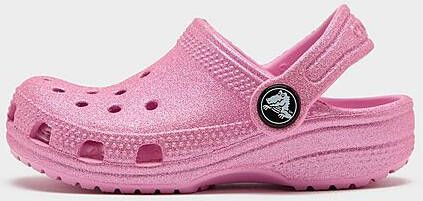 Crocs Classic Clog Glitter Infant Pink