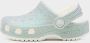 Crocs Kid's Classic Iridescent Glitter Sandalen maat 23-24 grijs - Thumbnail 3