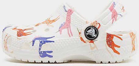 Crocs Kid's Classic Character Print Clog Sandalen maat C12 wit - Foto 2