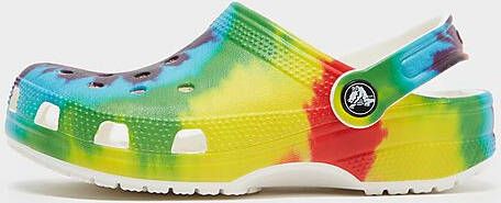 Crocs Kid's Classic Tiedye Graphic Clog Sandalen maat C11 purper - Foto 4