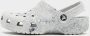Crocs Kid's Classic Watercolor Marbled Clog Sandalen grijs - Thumbnail 2