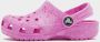 Crocs Kid's Classic Watercolor Marbled Clog Sandalen roze - Thumbnail 2
