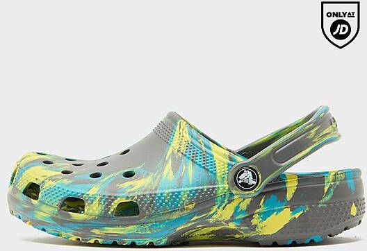 Crocs Classic Clogs Marbled Junior Grey Kind Grey