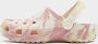 Crocs Kid's Classic Glow Marbled Clog Sandalen maat 32-33 roze beige - Thumbnail 4