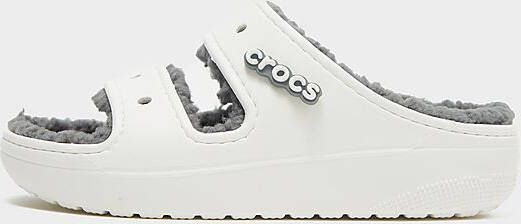 Crocs Classic Cozzzy Sandal Dames White- Dames White
