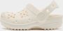 Crocs Classic Floral Cut Out T Klompen Wit - Thumbnail 2