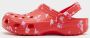 Crocs Kid's Classic VDay Graphic Clog Sandalen maat 32-33 rood - Thumbnail 4