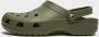 Crocs Classic Slippers en Sandalen Groen Maat: 39-40 Plastic Foot Locker - Thumbnail 9