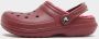 Crocs Classic Lined Clog Red- Red - Thumbnail 2