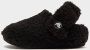 Crocs Classic Cozzzy Slipper Children Black Kind Black - Thumbnail 4