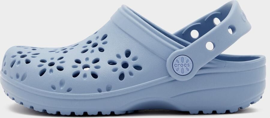 Crocs Classic Clog Flower Kids Blauw