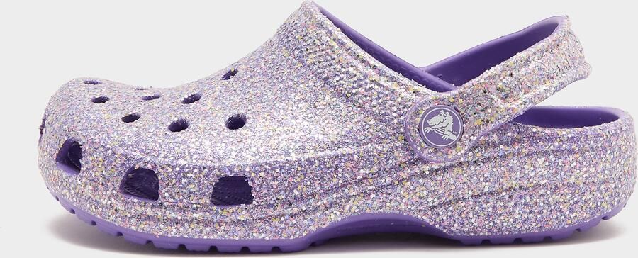 Crocs Classic Fantasy Glitter Clogs Kids Purple - Foto 2