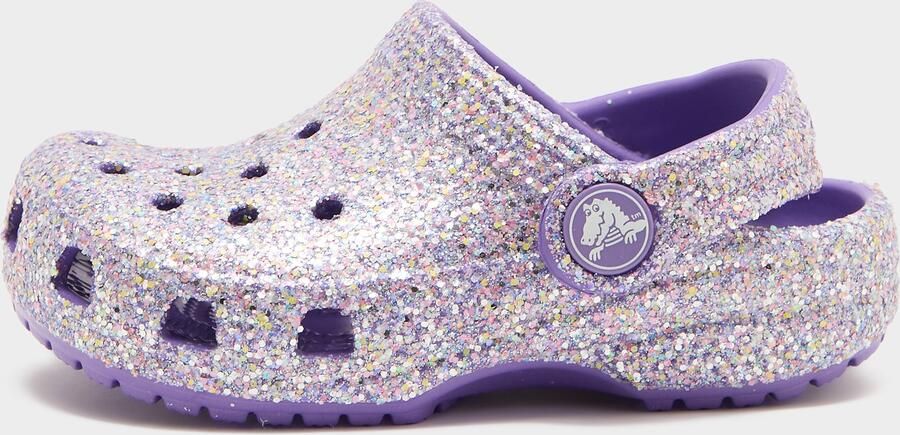 Crocs Classic Clog Glitter Infant Paars Kind Paars