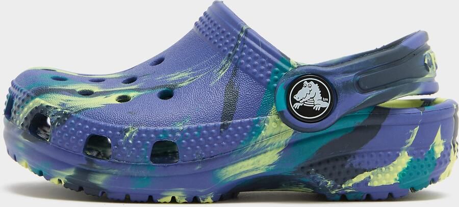 Crocs Classic Clogs Marble Infant Blauw Kind Blauw