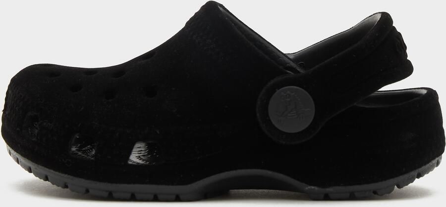 Crocs Classic Clogs Velvet Infant Zwart Kind Zwart