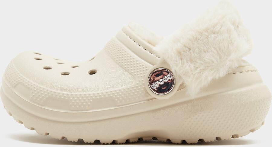 Crocs Classic Fuzz Lined Clog Infant Beige Kind Beige