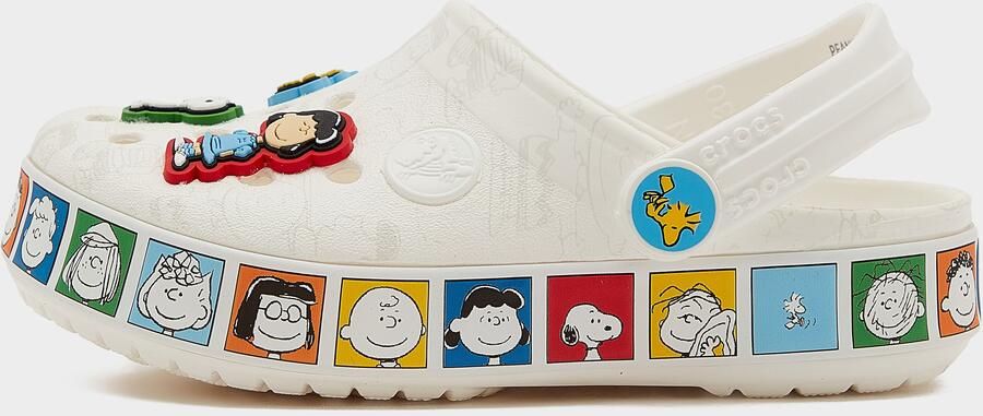 Crocs Crocband Peanuts Clog Infant Wit Kind Wit