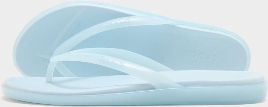 Crocs Miami Round Jelly Flip Flops Dames Blauw- Dames Blauw - Foto 2