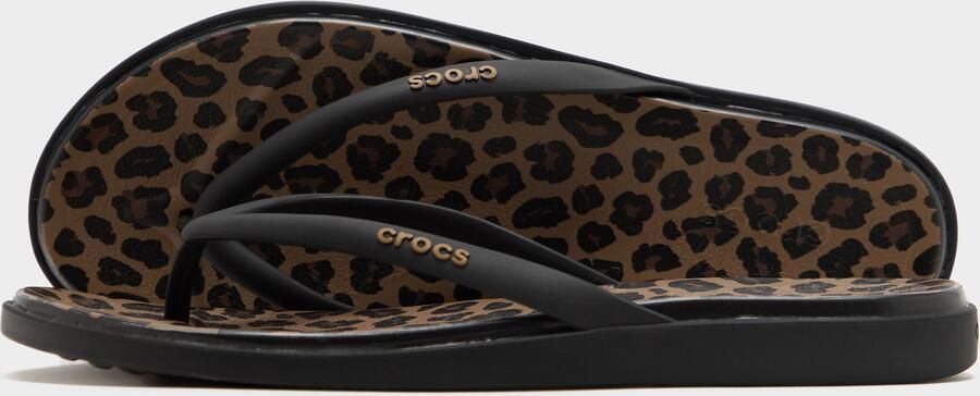 Crocs Miami Round Toe Flip Flops Bruin- Dames Bruin