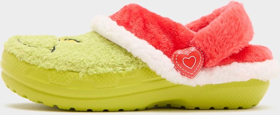 Crocs The Grinch Classic Lined Clog Kids Groen Kind Groen
