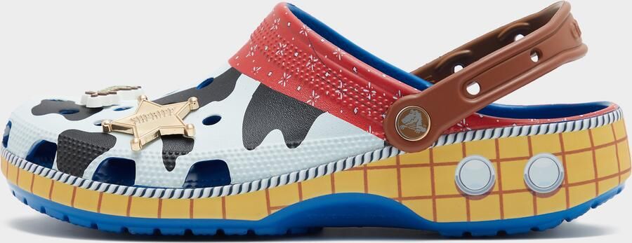Crocs Clogs 'Toy Story Woody' lichtblauw bruin rood zwart - Foto 2