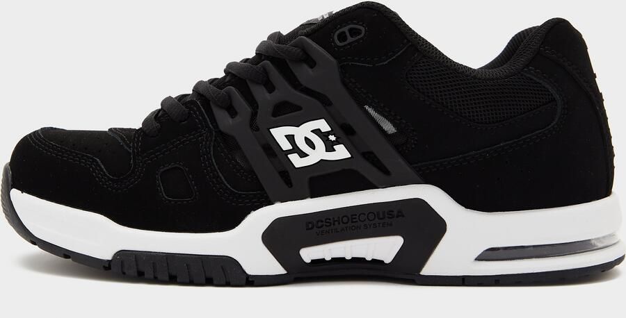 DC Shoes At-2 Sneakers Heren Zwart Leer