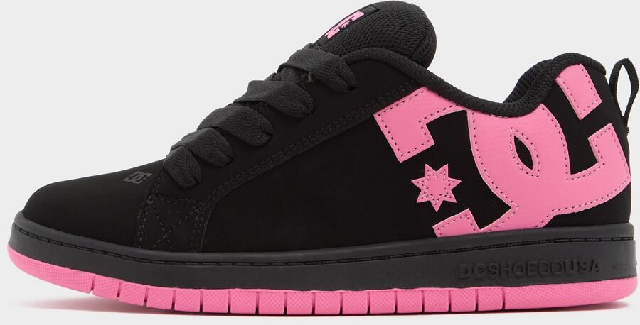 DC Shoes Court Graffik Kindersneakers Zwart Suède - Foto 2