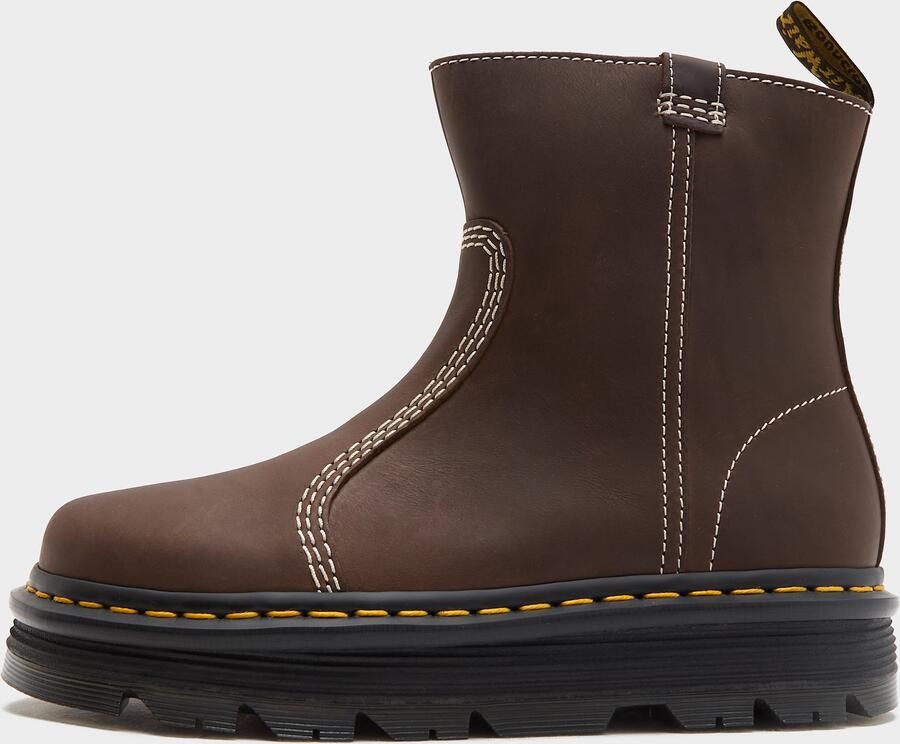 Dr. Martens Zebzag Rigger Boots Dames Bruin- Dames Bruin - Foto 2
