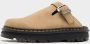 Dr. Martens Zebzag Suede Mules Brown- Brown - Thumbnail 12