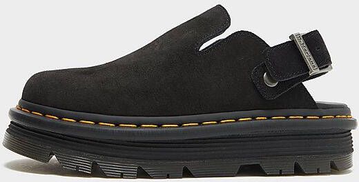 Dr. Martens ZebZag Suede Mules Dames Black- Dames Black