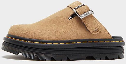 Dr. Martens Zebzag Suede Mules Dames Brown- Dames Brown