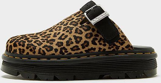 Dr. Martens ZebZag Suede Mules Dames Brown- Dames Brown