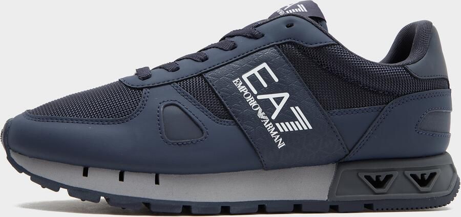 EA7 Emporio Armani B&W Laces Retro Blauw- Heren Blauw - Foto 1