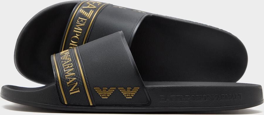 Emporio Armani EA7 Slippers 7X000110 AF15128-MC139 BLACK - Foto 2