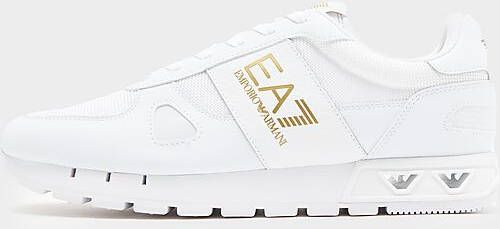 EA7 Emporio Armani B&W Laces Retro White- Heren White