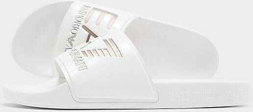 EA7 Emporio Armani Seaworld Slides Dames White- Dames White