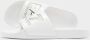 Emporio Armani EA7 Witte Plain PVC Slip-On Slippers White Dames - Thumbnail 4