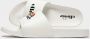 Ellesse Witte logo print sandalen White Heren - Thumbnail 3