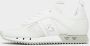 Emporio Ar i EA7 Witte Zilveren Mesh Sneaker Unisex Hardloopschoenen White - Thumbnail 3