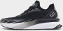 Emporio Armani EA7 Zwarte Gebreide Sneakers Logo Print Black Heren - Thumbnail 2