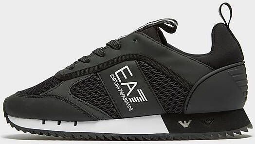 Emporio Ar i EA7 Logo Sneakers met Treklipje en Merk Binnenzool Zwart - Foto 5