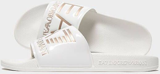 Emporio Ar i EA7 Witte Unisex Slides Xcp001-Xcc22-M632 White - Foto 3