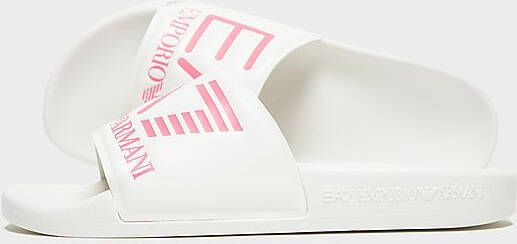 Emporio Armani EA7 Seaworld Slippers Dames White- Dames White - Foto 3