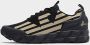 Emporio Armani EA7 Triple Zwart en Licht Goud Sneaker Black Heren - Thumbnail 3